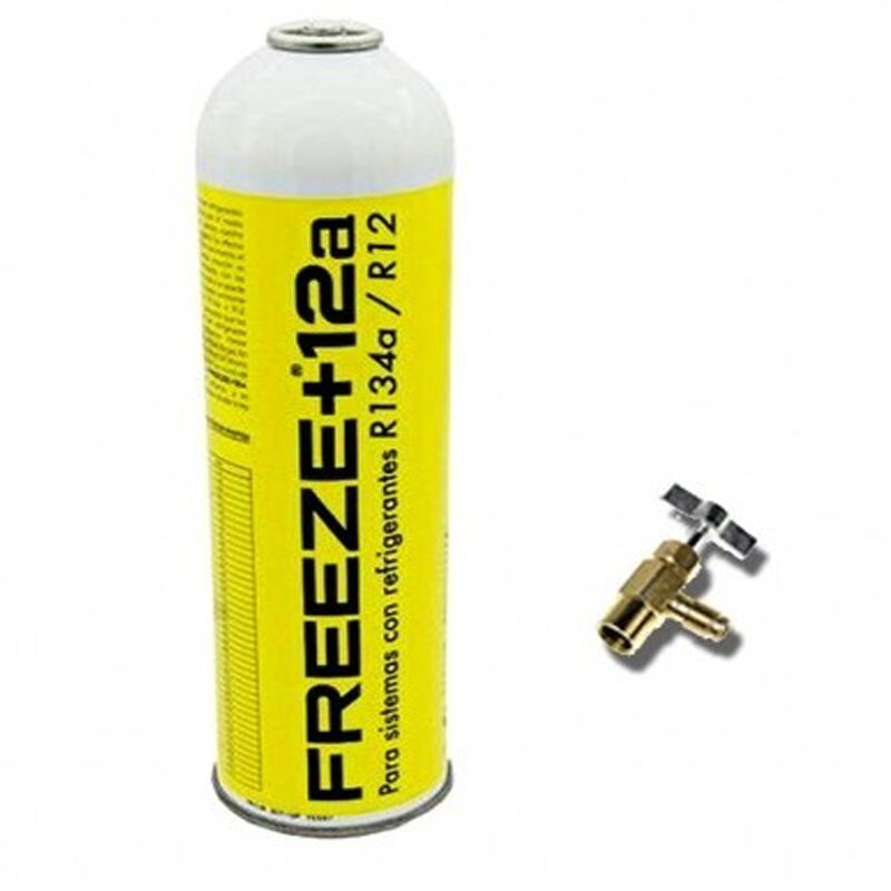 Reporshop - 1 Botella Gas Ecologico Refrigerante Freeze +12a 420Gr + Valvula Organico Sustituto R12, R134A
Reporshop - 1 Botella Gas Ecologico Refrigerante Freeze +12a 420Gr + Valvula Organico Sustituto R12, R134A
