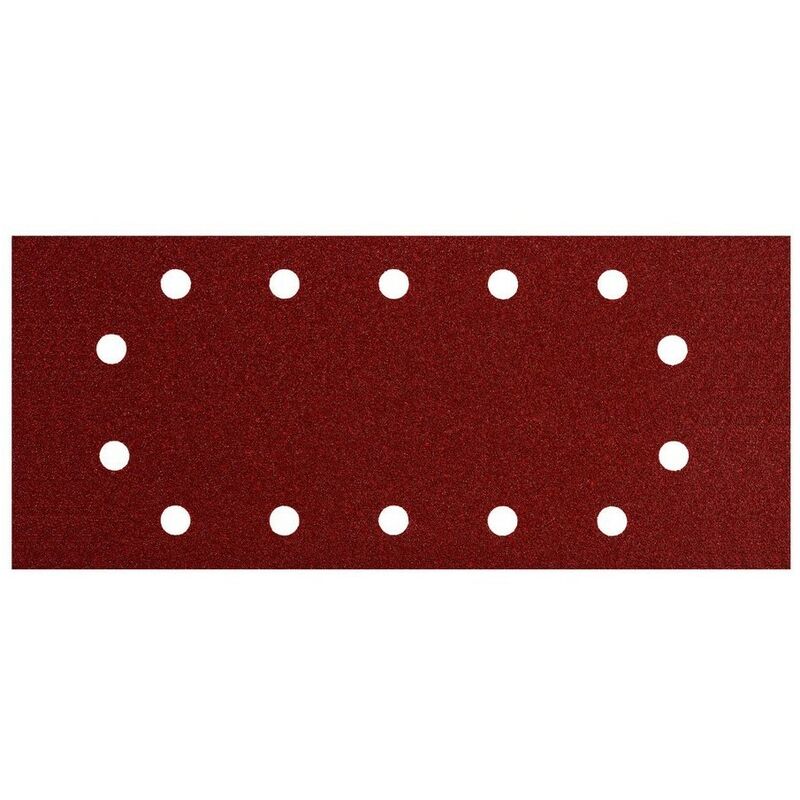 Metabo - 624497000 Hoja de lijar Professional perforada Madera y metal 115x280 mm Grano P240
Metabo - 624497000 Hoja de lijar Professional perforada Madera y metal 115x280 mm Grano P240