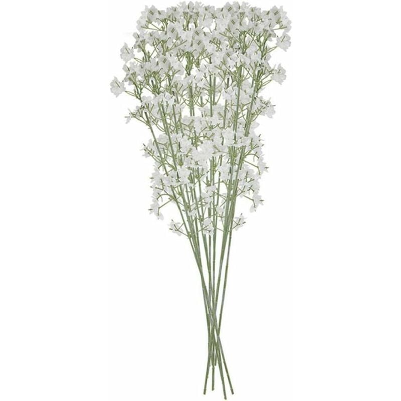 10 Ramo de aliento de bebé Flor artificial de aliento de bebé Ramo de boda de plástico DIY Decoración del hogar (Blanco)
10 Ramo de aliento de bebé Flor artificial de aliento de bebé Ramo de boda de plástico DIY Decoración del hogar (Blanco)