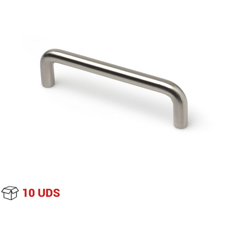 10 Tiradores Asa de Hierro en Níquel Satinado | Restaurar Muebles, Proyectos DIY y Bricolaje | Sistema de Fijación Atornillado | Incluye Tornillos M4
10 Tiradores Asa de Hierro en Níquel Satinado | Restaurar Muebles, Proyectos DIY y Bricolaje | Sistema de Fijación Atornillado | Incluye Tornillos M4