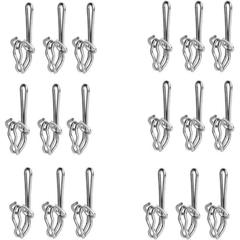 Abcrital - 100 ganchos para cortinas, ganchos de metal, ganchos para cortinas, ganchos para cortinas, ganchos de metal para cortinas de ventana y
Abcrital - 100 ganchos para cortinas, ganchos de metal, ganchos para cortinas, ganchos para cortinas, ganchos de metal para cortinas de ventana y