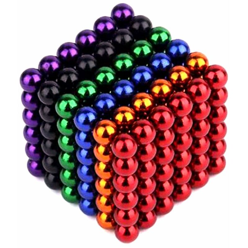 Juego de bolas magneticas, juguete de construccion de cubo de iman magico, para aliviar el estres,216 piezas,5 mm,mezcla de 6 colores
Juego de bolas magneticas, juguete de construccion de cubo de iman magico, para aliviar el estres,216 piezas,5 mm,mezcla de 6 colores