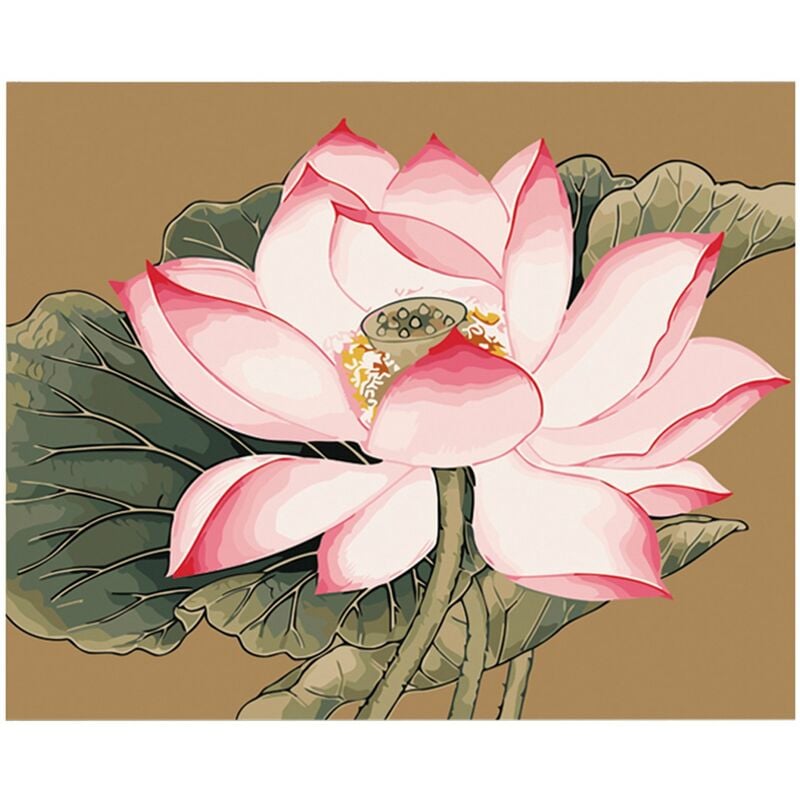 Happyshopping - 16 x 20 pulgadas DIY Pintura al oleo sobre lienzo Kit de pintura por numeros Patron de flor de loto de loto para adultos Ninos
Happyshopping - 16 x 20 pulgadas DIY Pintura al oleo sobre lienzo Kit de pintura por numeros Patron de flor de loto de loto para adultos Ninos