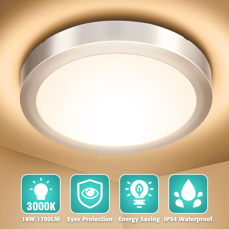 18W LED Luz de Techo Ajustable Elfeland 23cm, Luces de 3000K para Baño, Sala, Cocina, Domitorio, Lámpara Empotrada
18W LED Luz de Techo Ajustable Elfeland 23cm, Luces de 3000K para Baño, Sala, Cocina, Domitorio, Lámpara Empotrada