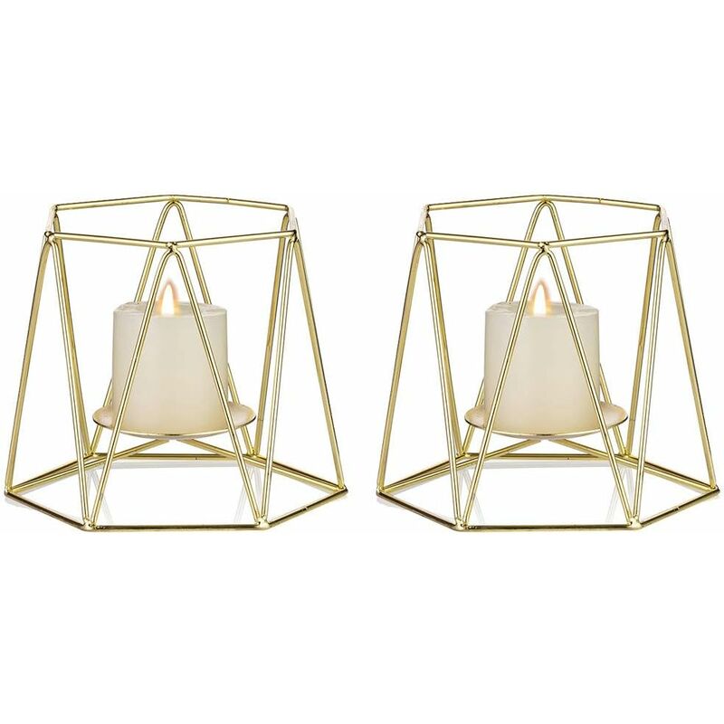 2 candelabros de pilar de metal dorado, portavelas geométricos, centros de mesa de boda, mesas de café para decoración del hogar, ceremonia y
2 candelabros de pilar de metal dorado, portavelas geométricos, centros de mesa de boda, mesas de café para decoración del hogar, ceremonia y