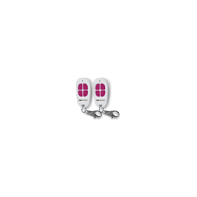 2 mandos a distancia motor puerta de 4 canales, ControlGate Fucsia, ControlGate fuchsia
2 mandos a distancia motor puerta de 4 canales, ControlGate Fucsia, ControlGate fuchsia