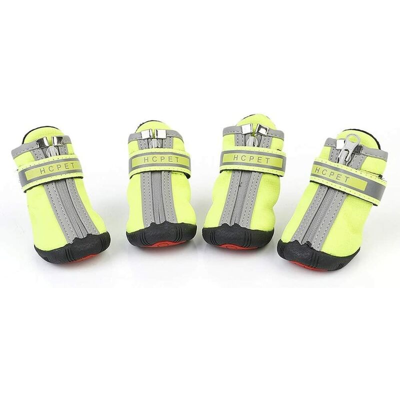 2 pares de botas reflectantes para perros, botas de protección para perros caniche de peluche brillantes impermeables, zapatos para perros acolchados
2 pares de botas reflectantes para perros, botas de protección para perros caniche de peluche brillantes impermeables, zapatos para perros acolchados