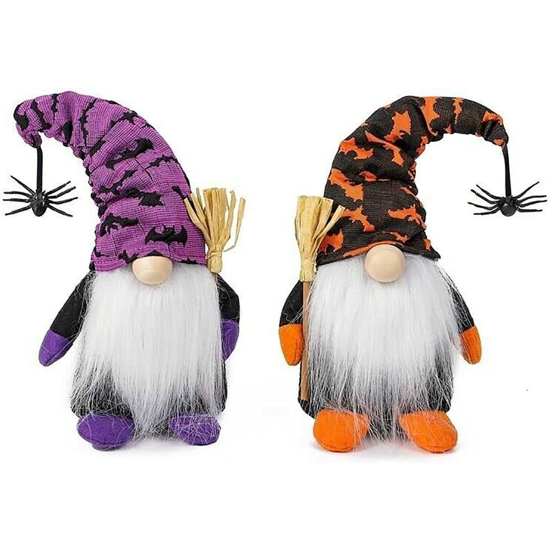 2 piezas de gnomos de Navidad de felpa de Halloween, decoraciones de Halloween, decoraciones de Navidad, muñecas sin rostro para el hogar (naranja +
2 piezas de gnomos de Navidad de felpa de Halloween, decoraciones de Halloween, decoraciones de Navidad, muñecas sin rostro para el hogar (naranja +