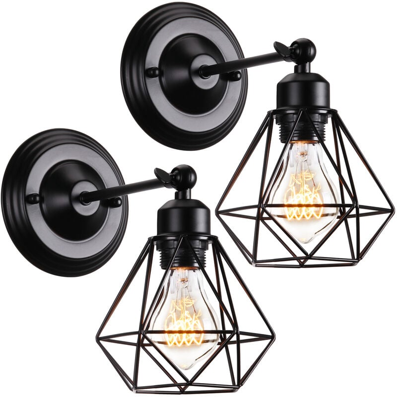 Stoex - 2 Piezas Lámpara de Pared Industrial Antigua Brazo Oscilante Ajustable Apliques de Pared Aplique de Pared Retro para Restaurante Sala de
Stoex - 2 Piezas Lámpara de Pared Industrial Antigua Brazo Oscilante Ajustable Apliques de Pared Aplique de Pared Retro para Restaurante Sala de