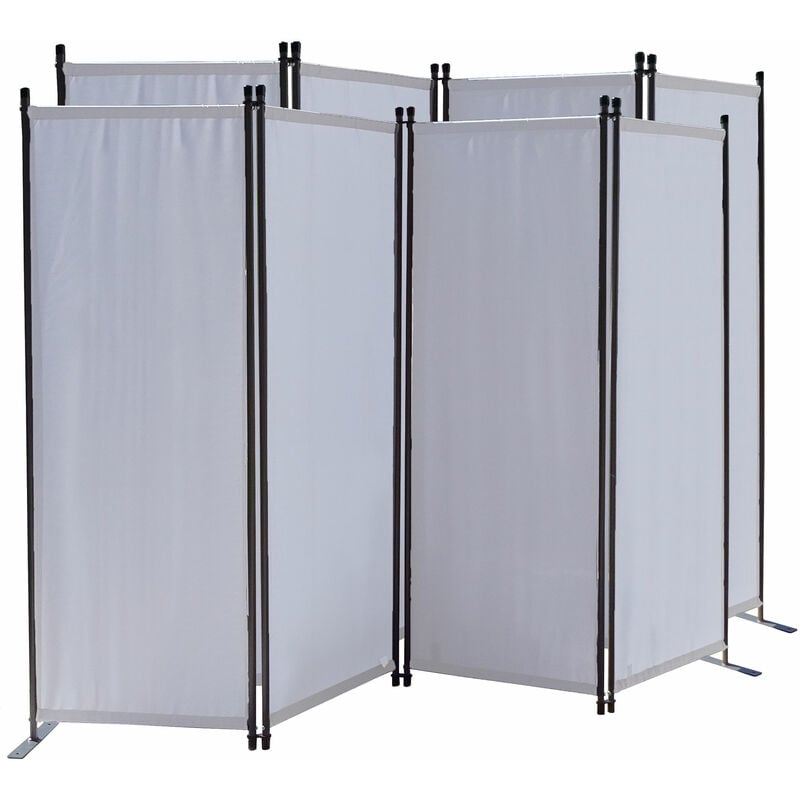 2 piezas Paravent 220 x 165 cm Tejido Divisor de habitación Jardín 4-Partición Pared de separación Plegable Balcón Pantalla de privacidad Blanco
2 piezas Paravent 220 x 165 cm Tejido Divisor de habitación Jardín 4-Partición Pared de separación Plegable Balcón Pantalla de privacidad Blanco