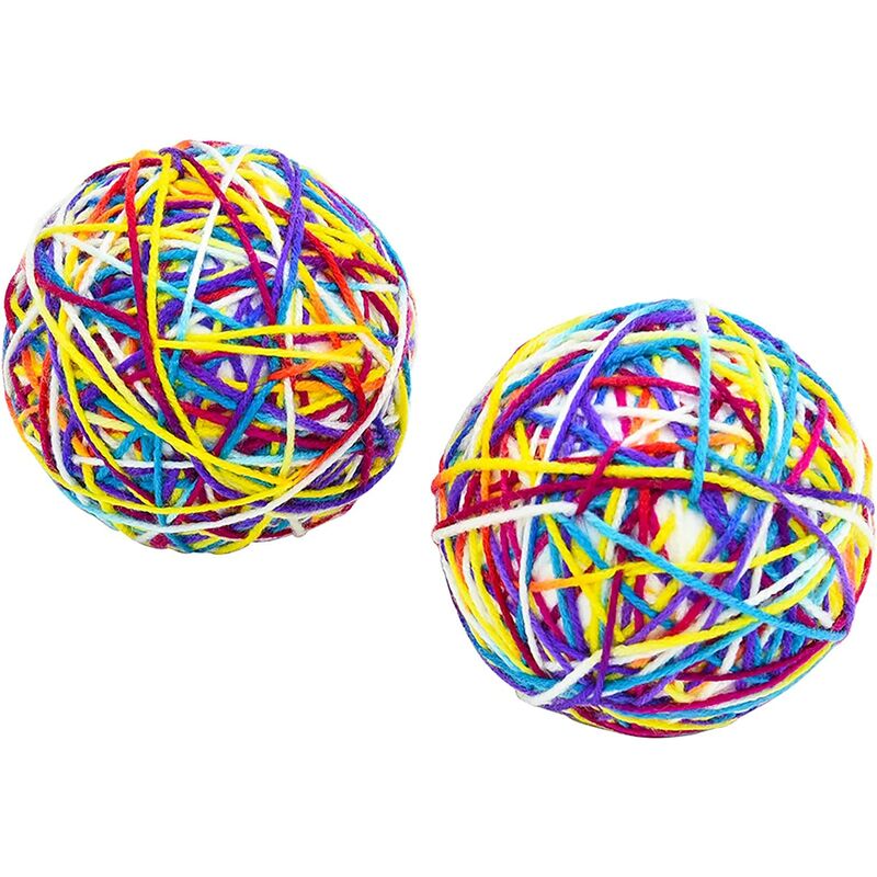 2 x Pelota de juguete para gatos, Pelota con campana, Juegos interactivos para gatos, Pelota de lana de gato grande y colorida para mascotas
2 x Pelota de juguete para gatos, Pelota con campana, Juegos interactivos para gatos, Pelota de lana de gato grande y colorida para mascotas