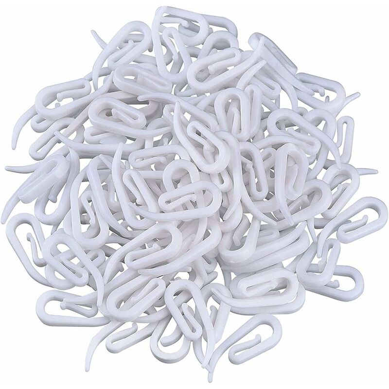 Abcrital - 200 paquetes de ganchos para cortinas Ganchos de plástico para cortinas Gancho para barra de cortina para cortinas de ducha / cortinas /
Abcrital - 200 paquetes de ganchos para cortinas Ganchos de plástico para cortinas Gancho para barra de cortina para cortinas de ducha / cortinas /
