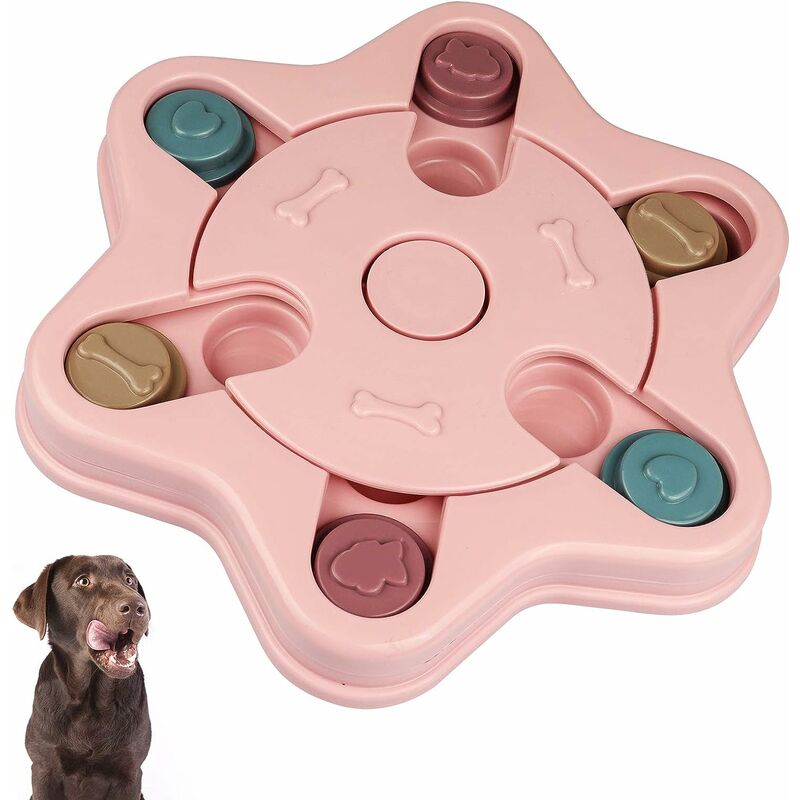 【2021 Mejorado】 Adiestramiento de golosinas para cachorros Juguetes de rompecabezas para perros Juguetes interactivos para perros Dispensador de
【2021 Mejorado】 Adiestramiento de golosinas para cachorros Juguetes de rompecabezas para perros Juguetes interactivos para perros Dispensador de