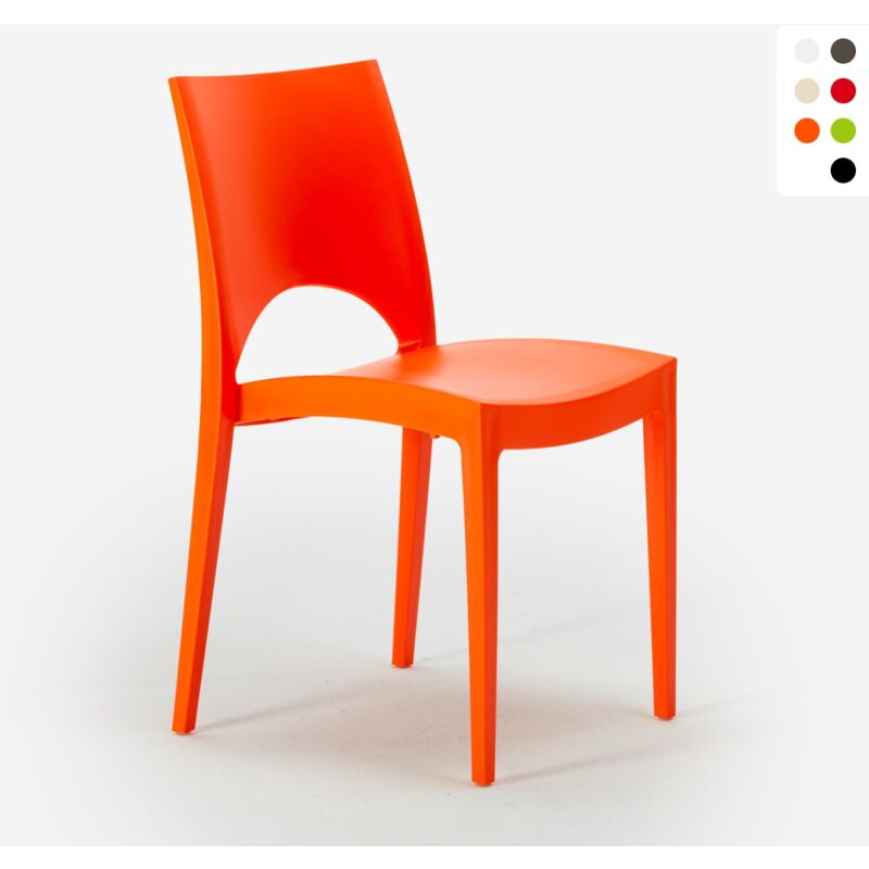 Grand Soleil - Stock 24 Sillas Apilables para Bares y Restaurantes de Polipropileno Paris Naranja
Grand Soleil - Stock 24 Sillas Apilables para Bares y Restaurantes de Polipropileno Paris Naranja