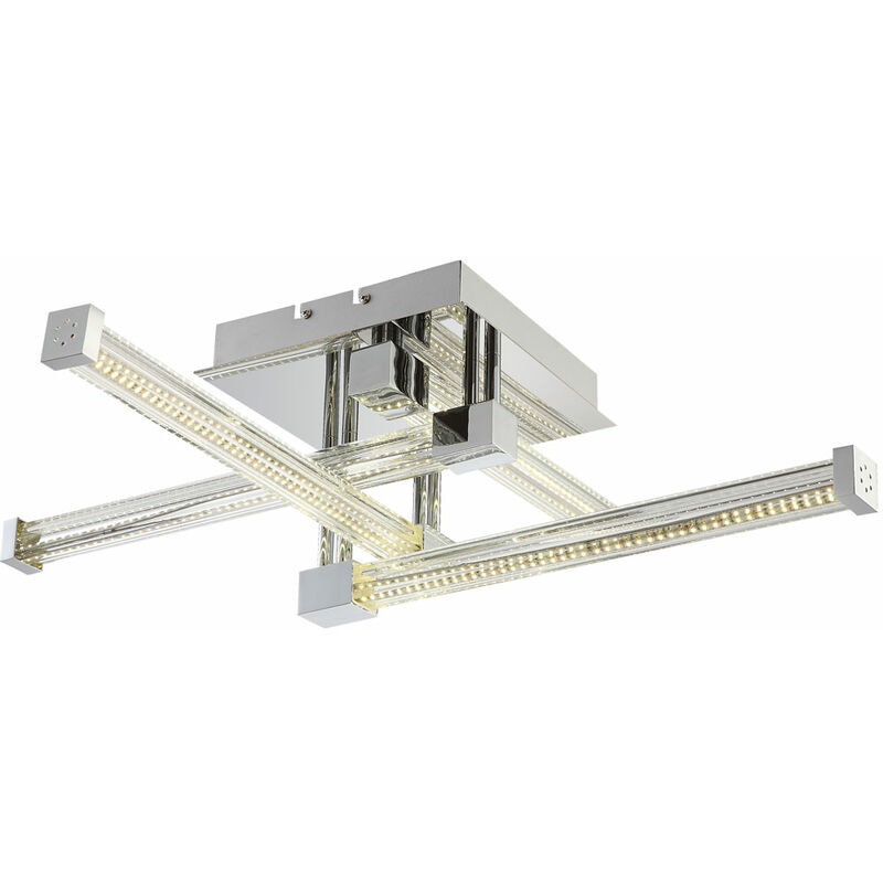 Globo - Luz de techo LED de 25,6 vatios, varillas de vidrio, lámpara de salón, iluminación 68064-4
Globo - Luz de techo LED de 25,6 vatios, varillas de vidrio, lámpara de salón, iluminación 68064-4