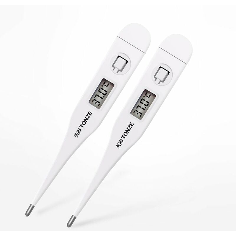 2PCS / lot Termometro electronico Estandar medico 60 segundos Medicion de velocidad Beep Termometro de recordatorio Pantalla LCD Termometro de boca /
2PCS / lot Termometro electronico Estandar medico 60 segundos Medicion de velocidad Beep Termometro de recordatorio Pantalla LCD Termometro de boca /