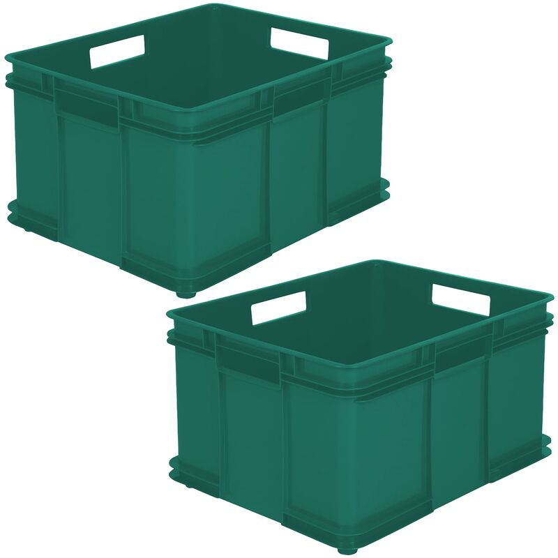 Keeeper - 2x Caja de almacenaje Eurobox XXL, Plástico ECO (PP), 52 x 43 x 28 cm, 54 l, Verde
Keeeper - 2x Caja de almacenaje Eurobox XXL, Plástico ECO (PP), 52 x 43 x 28 cm, 54 l, Verde