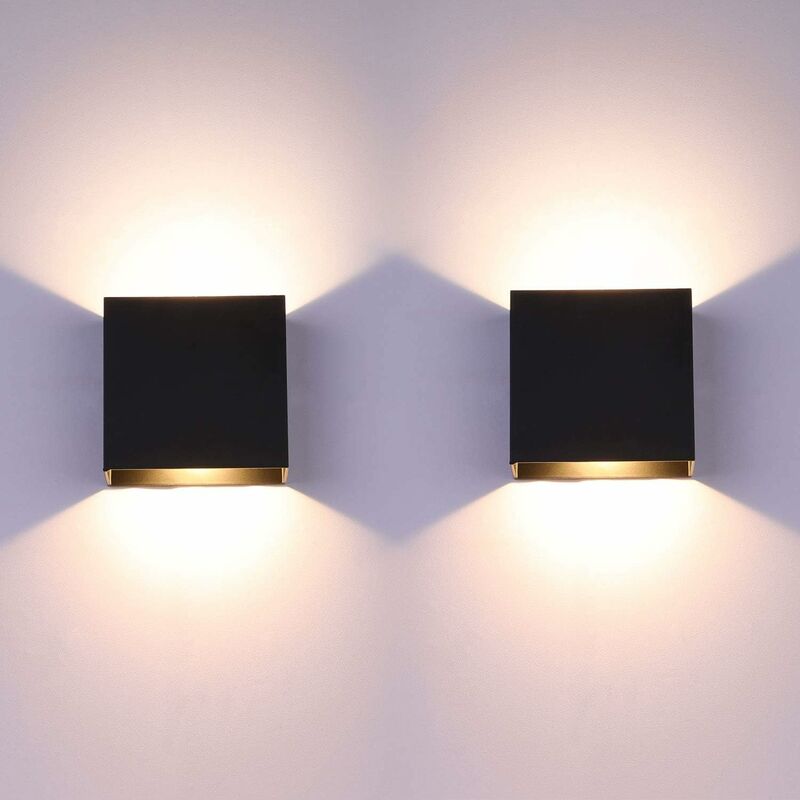 Stoex - 2X Apliques de Pared Led Moderna 6W Cubo Blanco Cálido Lámpara de Pared Creativa Lámpara Simple para Corredor Loft Negro
Stoex - 2X Apliques de Pared Led Moderna 6W Cubo Blanco Cálido Lámpara de Pared Creativa Lámpara Simple para Corredor Loft Negro