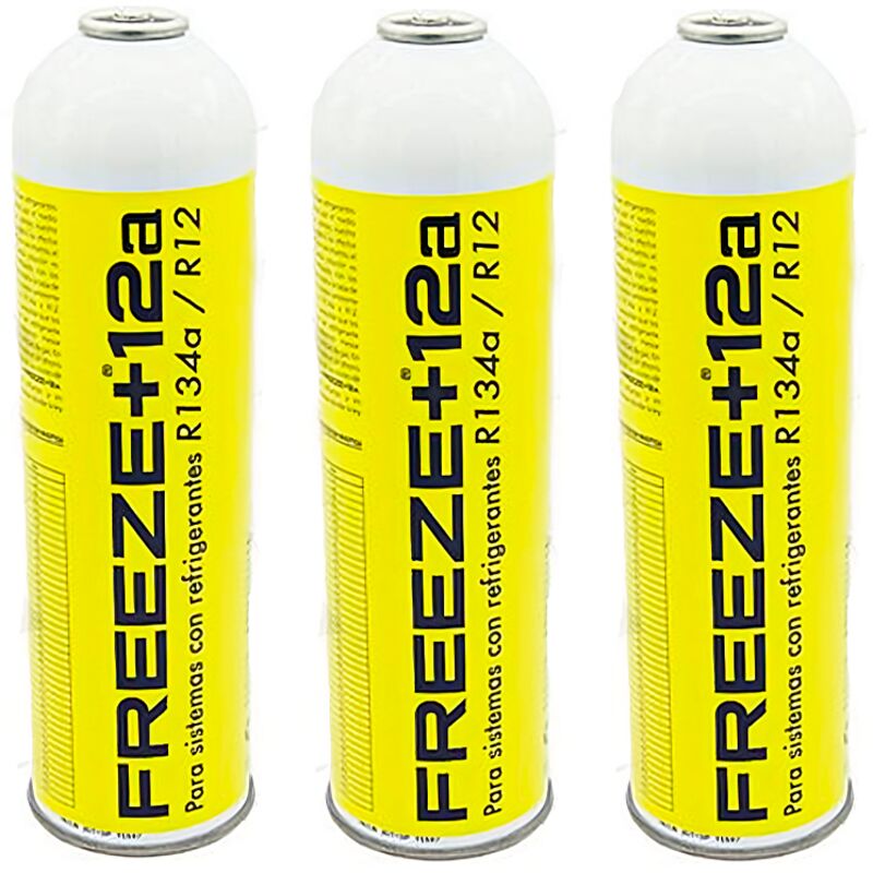 Reporshop - 3 Botellas Gas Ecologico Refrigerante Freeze +12a 420Gr Organico Sustituto R12, R134A
Reporshop - 3 Botellas Gas Ecologico Refrigerante Freeze +12a 420Gr Organico Sustituto R12, R134A