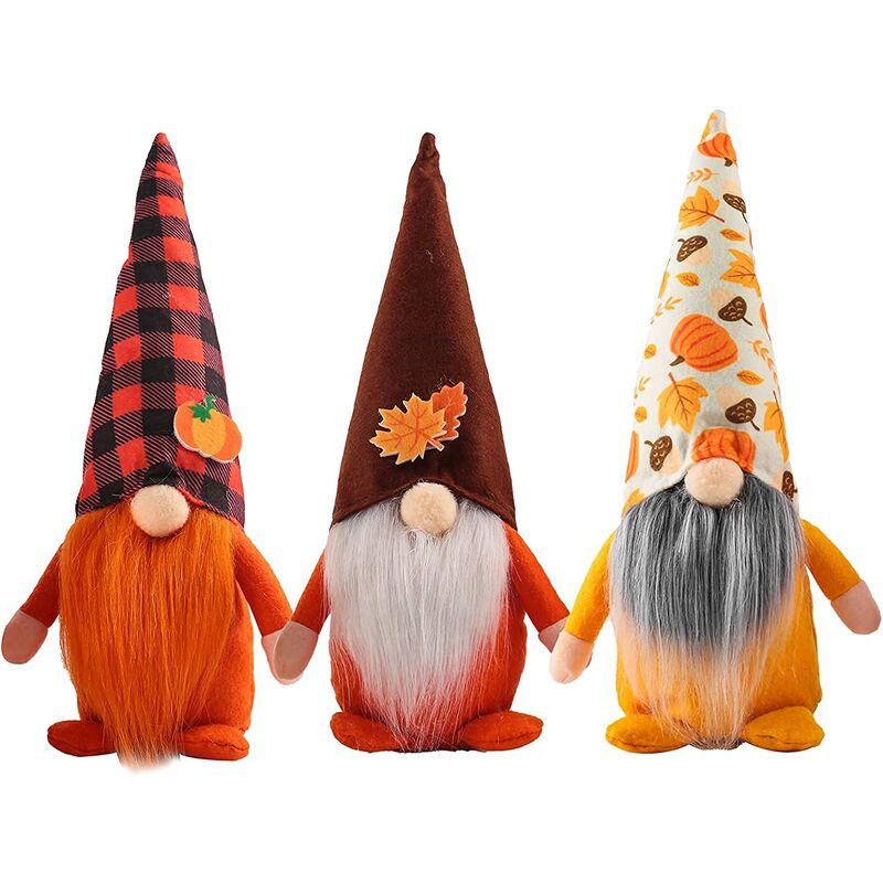 3 piezas Harvest Thanksgiving Decoraciones Gnomos Plush Elf Dwarf Doll Figura con calabaza Hojas de arce otoñal para Acción de Gracias Decoración de
3 piezas Harvest Thanksgiving Decoraciones Gnomos Plush Elf Dwarf Doll Figura con calabaza Hojas de arce otoñal para Acción de Gracias Decoración de