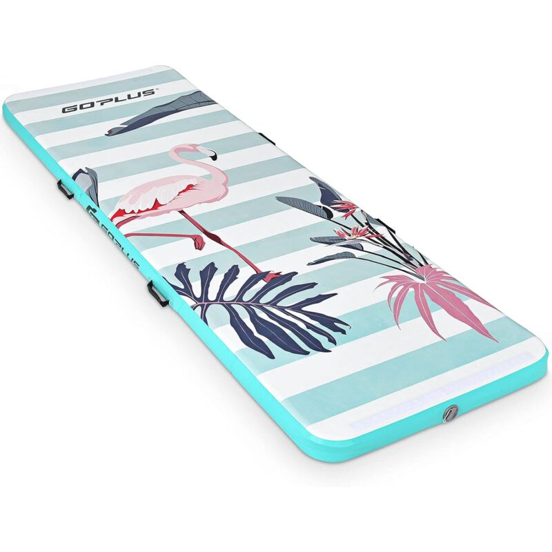 300 x 100 x 10cm Colchoneta Inflable Gimnasia Alfombrilla Hinchable con Bomba Eléctrica y Bolsa de Transporte para Yoga Entrenamiento Fitness (Verde)
300 x 100 x 10cm Colchoneta Inflable Gimnasia Alfombrilla Hinchable con Bomba Eléctrica y Bolsa de Transporte para Yoga Entrenamiento Fitness (Verde)