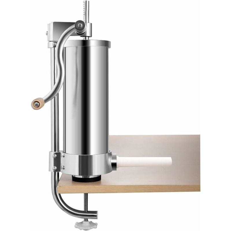 3,6L Máquina para Hacer Salchichas Embutidora Manual Máquina de Embutidos con 4 Tubos de Rellenado
3,6L Máquina para Hacer Salchichas Embutidora Manual Máquina de Embutidos con 4 Tubos de Rellenado