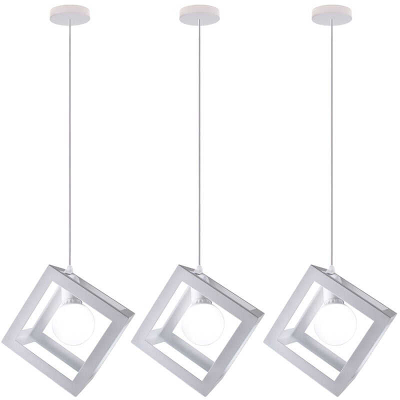 3PCS Lámpara de Techo Geométrica Lámparas de Techo Retro Moderna Lámparas de Colgar Cuadrada Creativa Lámparas de Colgar de Jaula de Hierro de Metal
3PCS Lámpara de Techo Geométrica Lámparas de Techo Retro Moderna Lámparas de Colgar Cuadrada Creativa Lámparas de Colgar de Jaula de Hierro de Metal