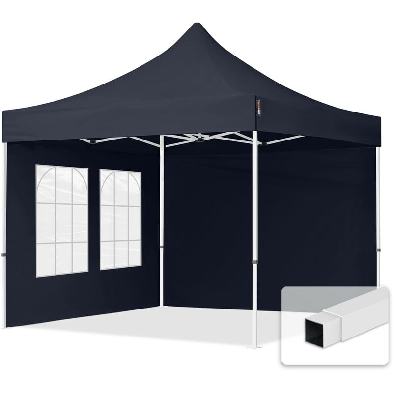Carpasol - 3x3m Gazebo plegable - 2 paneles laterales PES300 Gazebo plegable de acero Carpas de fiesta en el jardín gris - grigio
Carpasol - 3x3m Gazebo plegable - 2 paneles laterales PES300 Gazebo plegable de acero Carpas de fiesta en el jardín gris - grigio