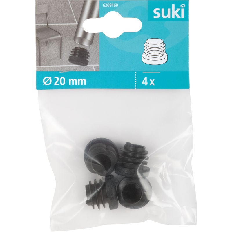 Fix-o-moll - 4 Conterass de plástico para insertars negro incorporado y acabado negro con una medida D20mm
Fix-o-moll - 4 Conterass de plástico para insertars negro incorporado y acabado negro con una medida D20mm