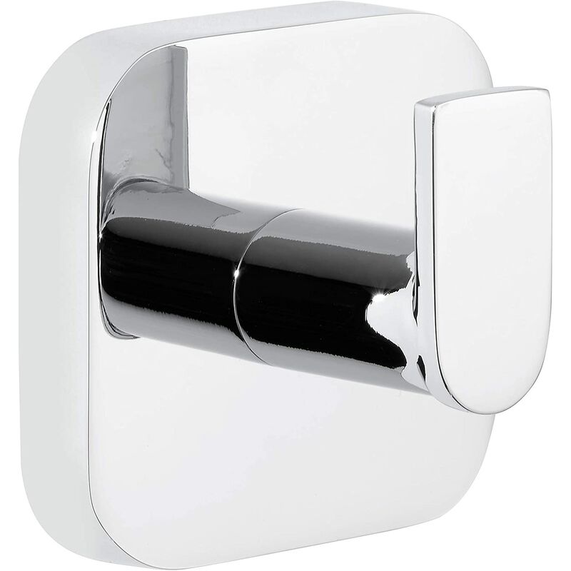 40434 Gancho para toallas, autoadhesivo, cromado, diseño elegante, acero inoxidable garantizado, accesorio de baño de 50 mm x 50 mm x 41 mm
40434 Gancho para toallas, autoadhesivo, cromado, diseño elegante, acero inoxidable garantizado, accesorio de baño de 50 mm x 50 mm x 41 mm