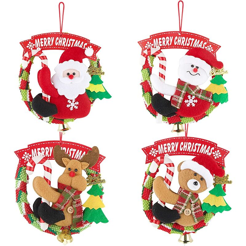 4pcs Adornos para árboles de Navidad Muñeca de Navidad Colgante Figura en miniatura Adorno de árbol de Navidad Copos de Papá Noel Muñeco de nieve
4pcs Adornos para árboles de Navidad Muñeca de Navidad Colgante Figura en miniatura Adorno de árbol de Navidad Copos de Papá Noel Muñeco de nieve