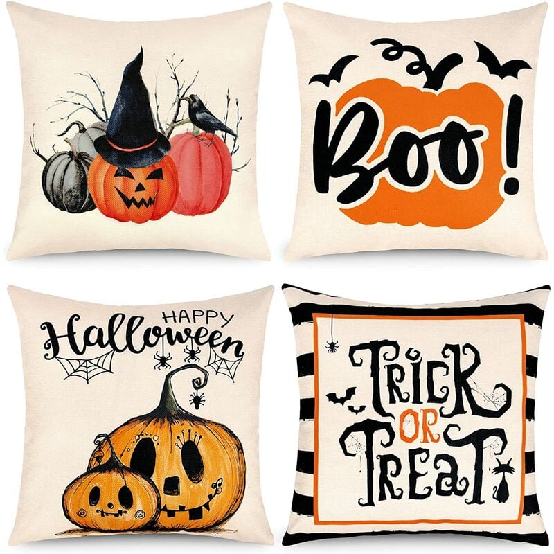 4pcs Funda de almohada de Halloween Funda de almohada decorativa Funda de cojín para truco de Halloween Regalo dorado Bruja Calabaza Gato Regalo
4pcs Funda de almohada de Halloween Funda de almohada decorativa Funda de cojín para truco de Halloween Regalo dorado Bruja Calabaza Gato Regalo