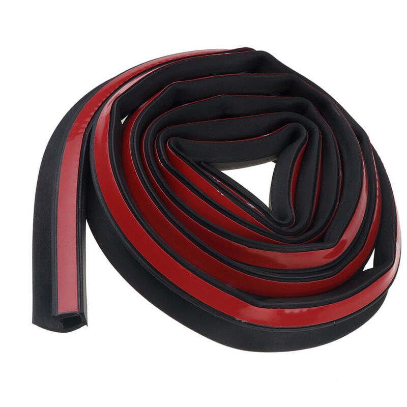 Happyshopping - 5 metros Big D Small D Z Forma P Tipo Tira de sellado de puerta de coche, Tiras de sellado de goma para automovil,Negro, forma de P
Happyshopping - 5 metros Big D Small D Z Forma P Tipo Tira de sellado de puerta de coche, Tiras de sellado de goma para automovil,Negro, forma de P
