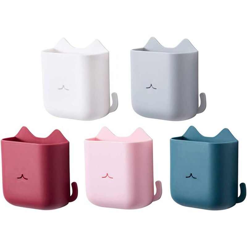 5 piezas pegatina de montaje en pared para teléfono móvil soporte de control remoto caja de almacenamiento de control remoto adecuada para el hogar y
5 piezas pegatina de montaje en pared para teléfono móvil soporte de control remoto caja de almacenamiento de control remoto adecuada para el hogar y