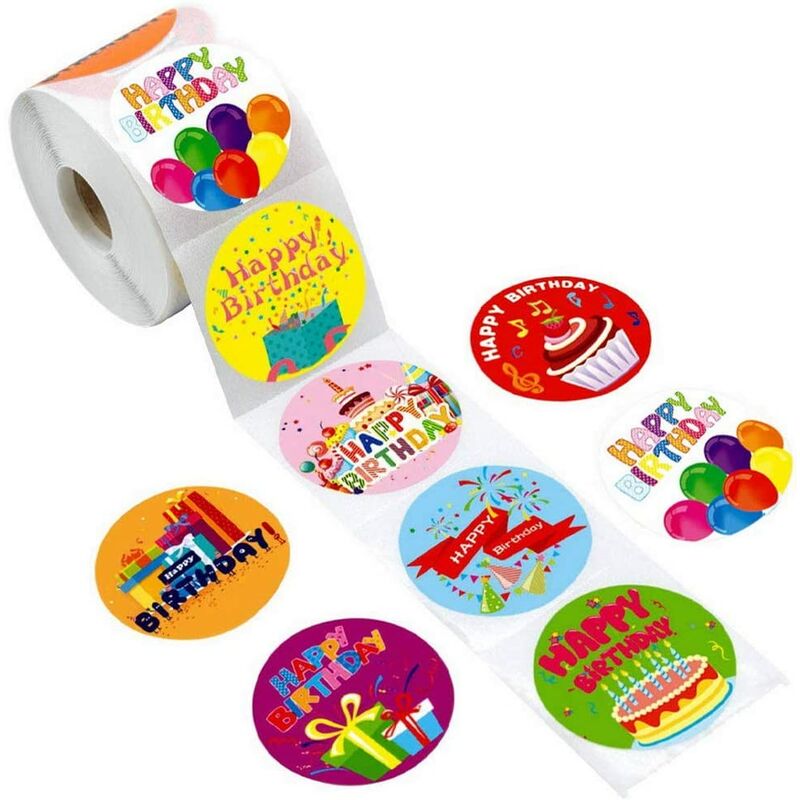 500 piezas adorables pegatinas redondas perforadas de feliz cumpleaños versión ampliada para decoración de fiestas infantiles (8 diseños, 1 pulgada)
500 piezas adorables pegatinas redondas perforadas de feliz cumpleaños versión ampliada para decoración de fiestas infantiles (8 diseños, 1 pulgada)