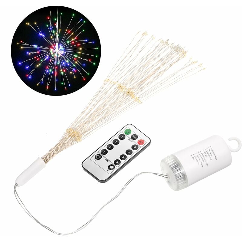 Cadena de luces navidenas, bateria de la caja de gancho, decoracion de luces al aire libre del jardin,Multicolor, 1 paquete
Cadena de luces navidenas, bateria de la caja de gancho, decoracion de luces al aire libre del jardin,Multicolor, 1 paquete