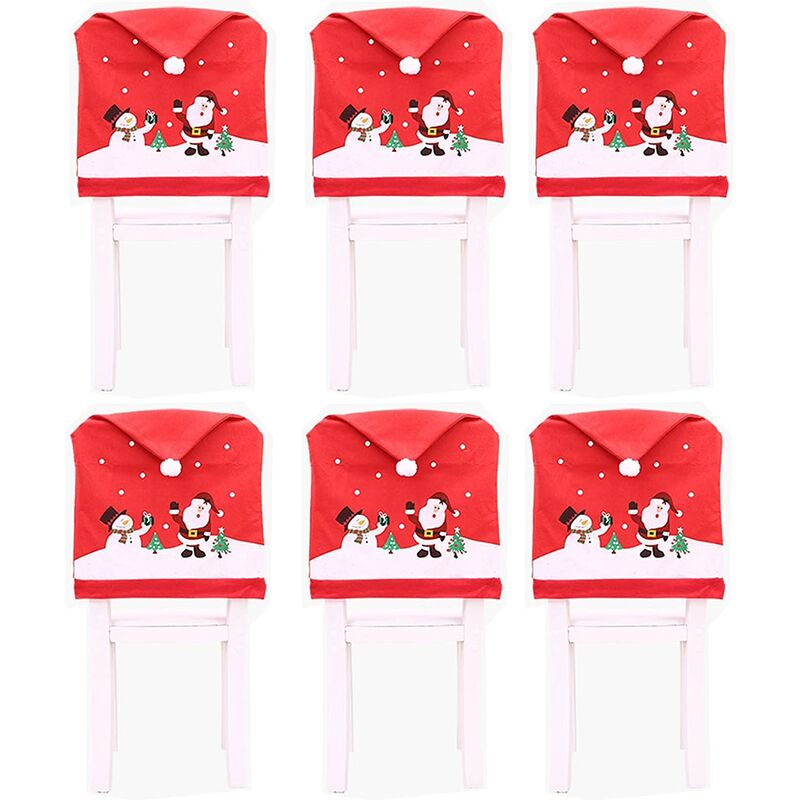 6pcs cubierta de la silla de navidad decoraciones de navidad silla de santa claus cubiertas de navidad copo de nieve silla de muñeco de nieve
6pcs cubierta de la silla de navidad decoraciones de navidad silla de santa claus cubiertas de navidad copo de nieve silla de muñeco de nieve