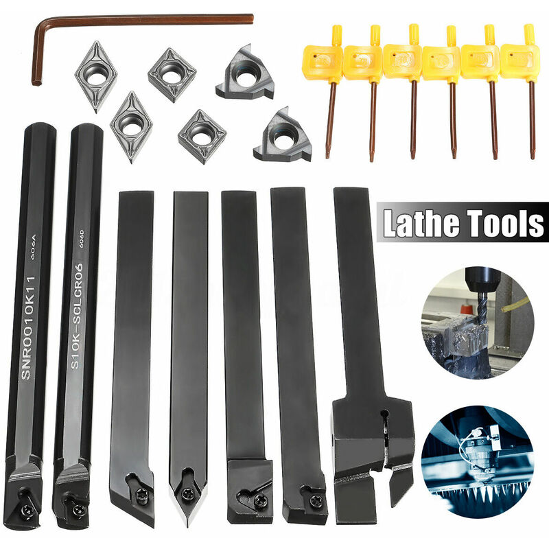 7 Conjunto Torre madre portaherramientas barra de direcciones perforación + 7pcs DCMT CWS carburo Mohoo
7 Conjunto Torre madre portaherramientas barra de direcciones perforación + 7pcs DCMT CWS carburo Mohoo