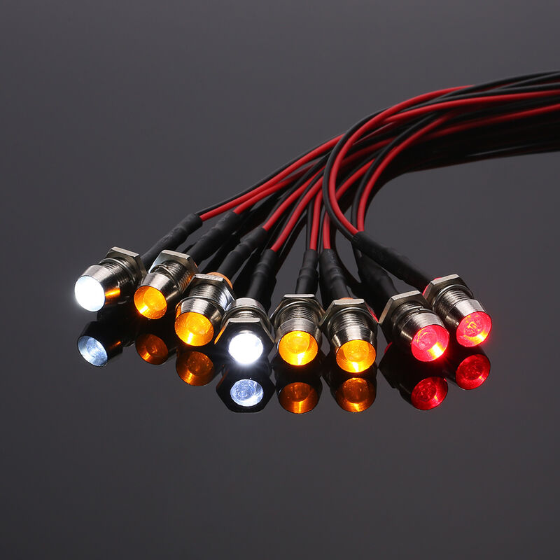 8 Kit de luces LED 2 Blanco 2 Rojo 4 Amarillo para 1/10 1/8 Traxxas HSP Redcat RC4WD Tamiya Axial SCX10 D90 HPI RC Car
8 Kit de luces LED 2 Blanco 2 Rojo 4 Amarillo para 1/10 1/8 Traxxas HSP Redcat RC4WD Tamiya Axial SCX10 D90 HPI RC Car
