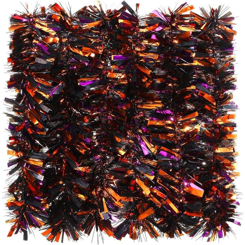 8 piezas de guirnalda giratoria de Halloween, gruesa y brillante, guirnalda de oropel de colores mezclados, decoración de oropel metálico para
8 piezas de guirnalda giratoria de Halloween, gruesa y brillante, guirnalda de oropel de colores mezclados, decoración de oropel metálico para