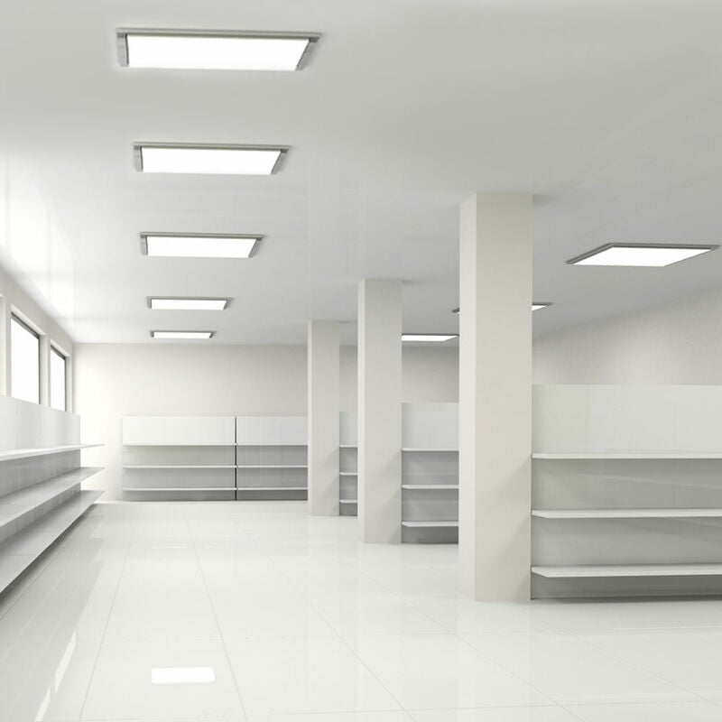 8x LED 40W Focos de techo con panel LED Lámparas empotrables ALU Sala de trabajo Iluminación 4000 K
8x LED 40W Focos de techo con panel LED Lámparas empotrables ALU Sala de trabajo Iluminación 4000 K