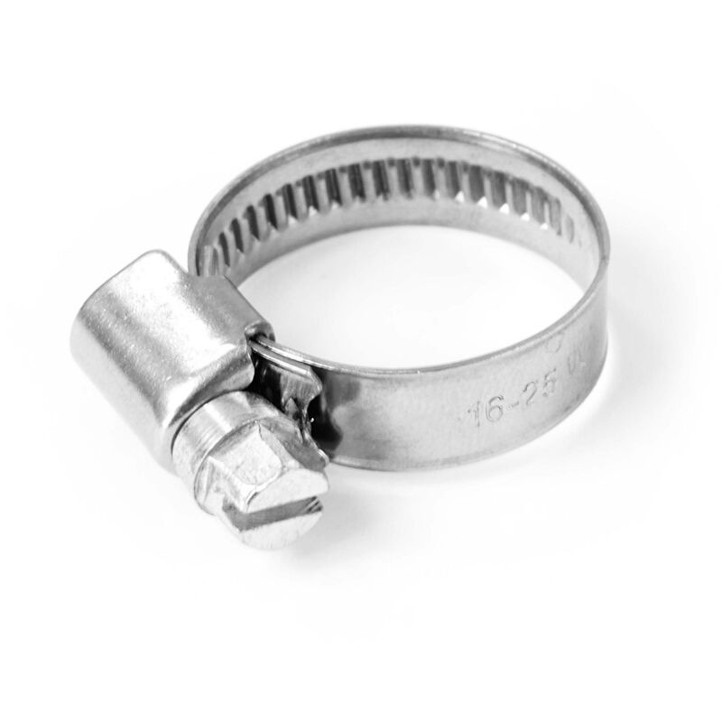 Abrazadera manguera rosca helicoidal gusano W4 acero inox Ancho 9mm Rango de sujeción 16-25mm
Abrazadera manguera rosca helicoidal gusano W4 acero inox Ancho 9mm Rango de sujeción 16-25mm