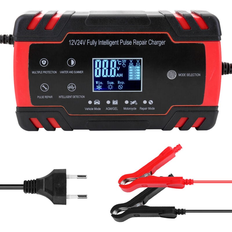 Happyshopping - Adaptador C-harger de celda de coche portatil de tamano pequeno de 12 V / 24 V, con pantalla digital
Happyshopping - Adaptador C-harger de celda de coche portatil de tamano pequeno de 12 V / 24 V, con pantalla digital