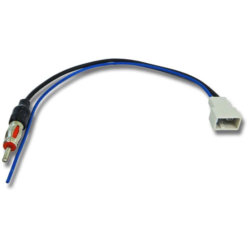 Adaptador de antenas GT13 para radios de automóvil con clavija 'de banana' (4 mm) para Mazda, Suzuki y Honda Civic, CR-V , FR-V, Accord, Jazz. - Vhbw
Adaptador de antenas GT13 para radios de automóvil con clavija 'de banana' (4 mm) para Mazda, Suzuki y Honda Civic, CR-V , FR-V, Accord, Jazz. - Vhbw