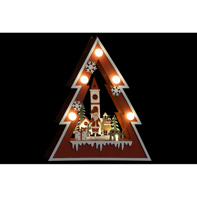 BHD - Adorno Navideño DKD Home Decor Árbol Madera Navidad LED (19.5 x 4 x 22 cm) (2 pcs)
BHD - Adorno Navideño DKD Home Decor Árbol Madera Navidad LED (19.5 x 4 x 22 cm) (2 pcs)