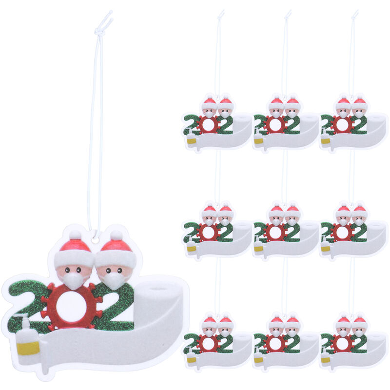 Happyshopping - Adornos navidenos 2020 Cuarentena Familia de 2 colgantes para arboles de navidad,10 piezas
Happyshopping - Adornos navidenos 2020 Cuarentena Familia de 2 colgantes para arboles de navidad,10 piezas