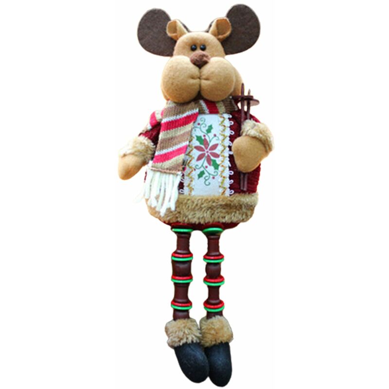 Happyshopping - Adornos navidenos Nuevo estilo Santa Muneco de nieve Elk Decoracion de regalo de Navidad,EIk
Happyshopping - Adornos navidenos Nuevo estilo Santa Muneco de nieve Elk Decoracion de regalo de Navidad,EIk