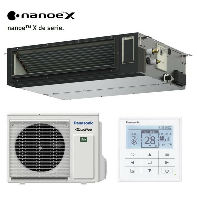 Aire Acondicionado por Conductos Panasonic Corp. KIT60PF3Z25 R32 4900 fg/h A++/A++
Aire Acondicionado por Conductos Panasonic Corp. KIT60PF3Z25 R32 4900 fg/h A++/A++