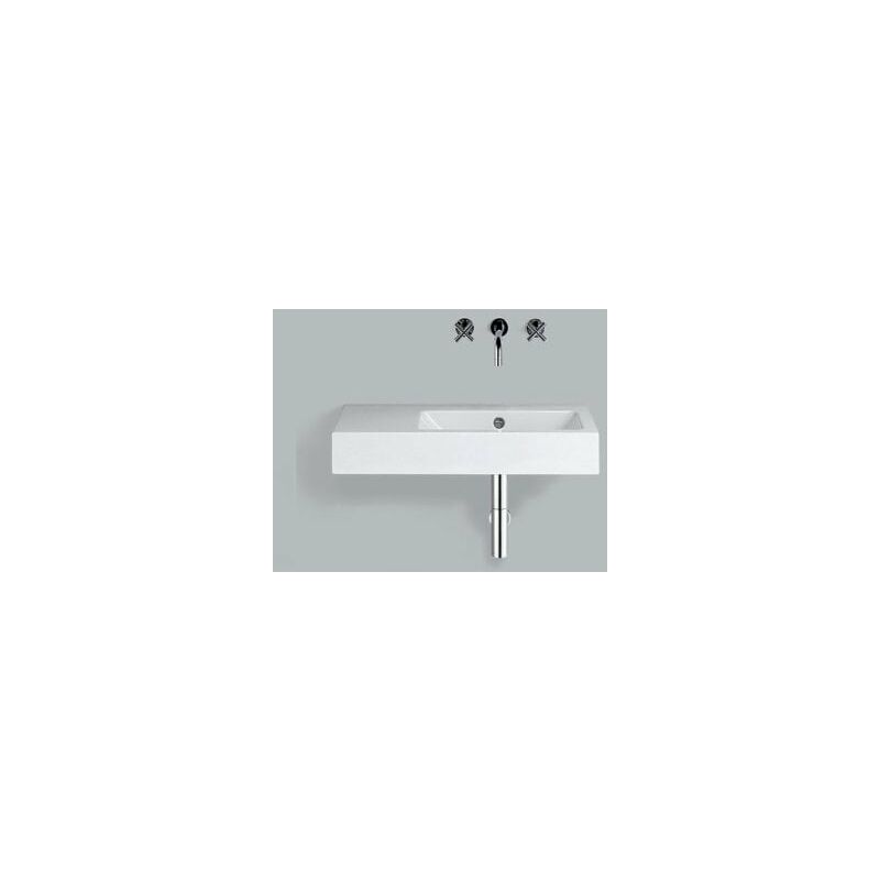 Lavabo WT.PR800.R, rectangular W: 800mm H: 143mm D: 405mm, 4207300000, blanco - 4207300000 - Alape
Lavabo WT.PR800.R, rectangular W: 800mm H: 143mm D: 405mm, 4207300000, blanco - 4207300000 - Alape
