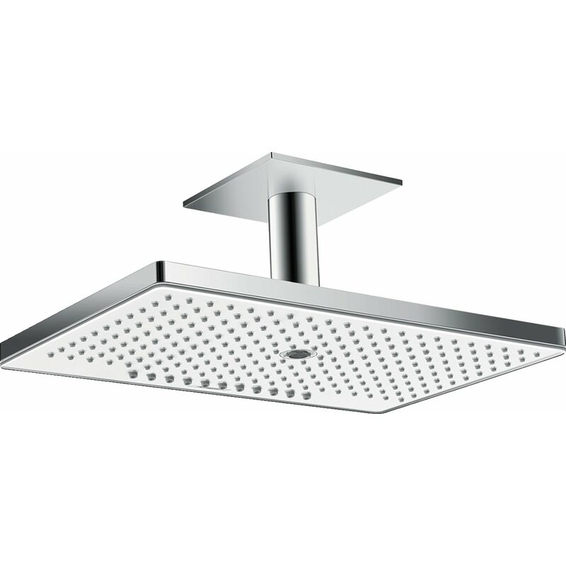 Alcachofa de ducha Hansgrohe Rainmaker Select 460 3jet con conexión al techo 100 mm, color: Cromado / Blanco - 24006400
Alcachofa de ducha Hansgrohe Rainmaker Select 460 3jet con conexión al techo 100 mm, color: Cromado / Blanco - 24006400